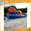 Deslizamiento inflable inflable de las diapositivas de agua, tobogán inflable del PVC para la piscina